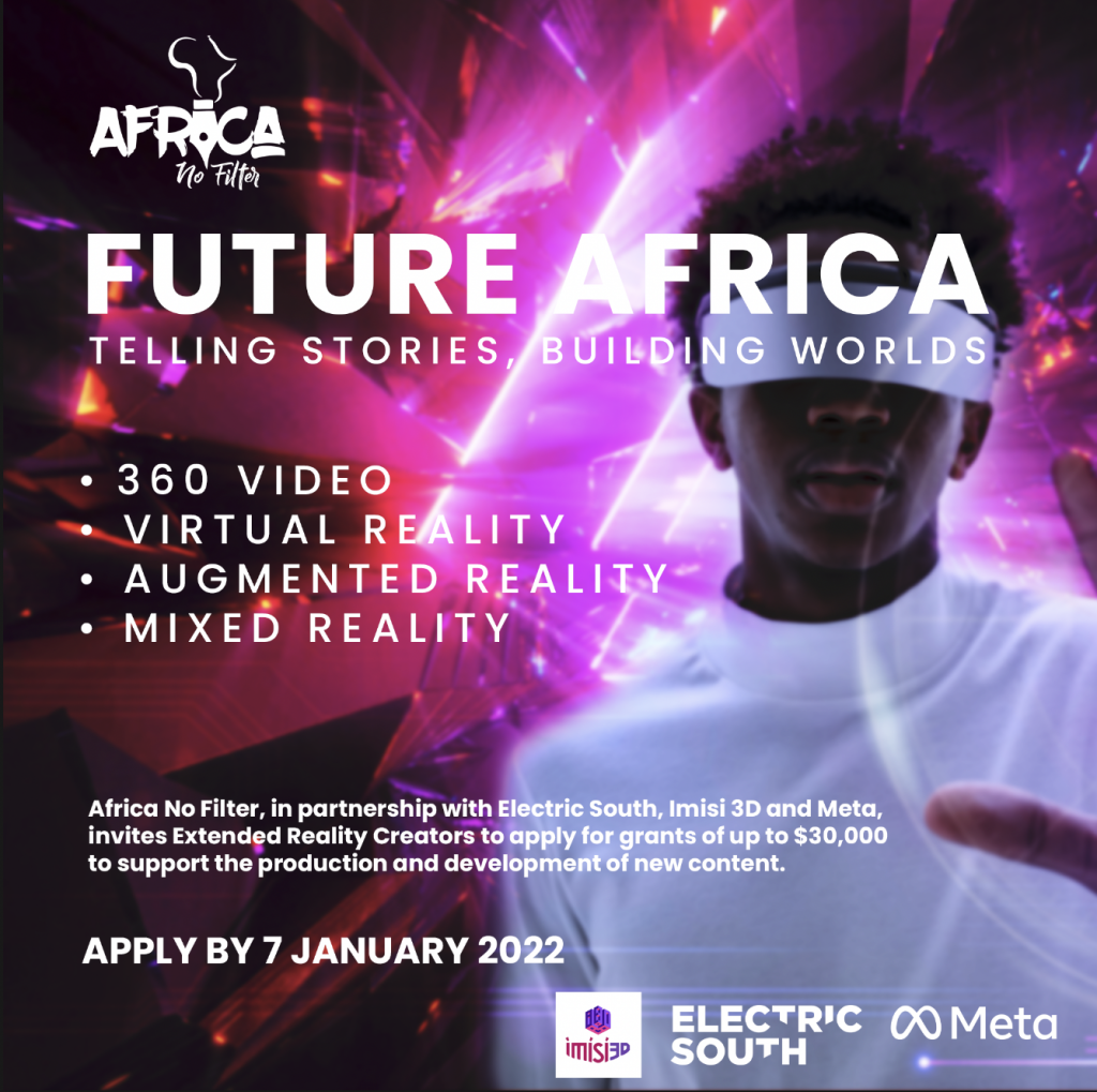 Africa No Filter, Meta Announce A New Fund to Improve Virtual Reality