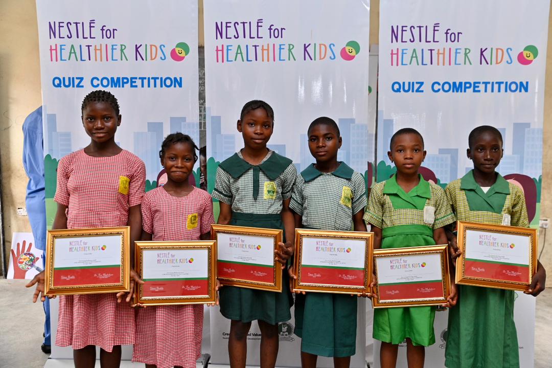 Nestlé Organises Nutrition Quiz Competition For Kids in Ogun, FCT
